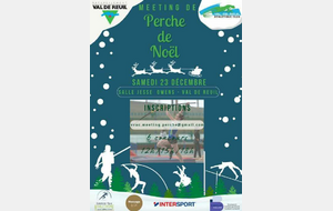 Meeting de perche du Vrac Val de reuil samedi 23 décembre 23