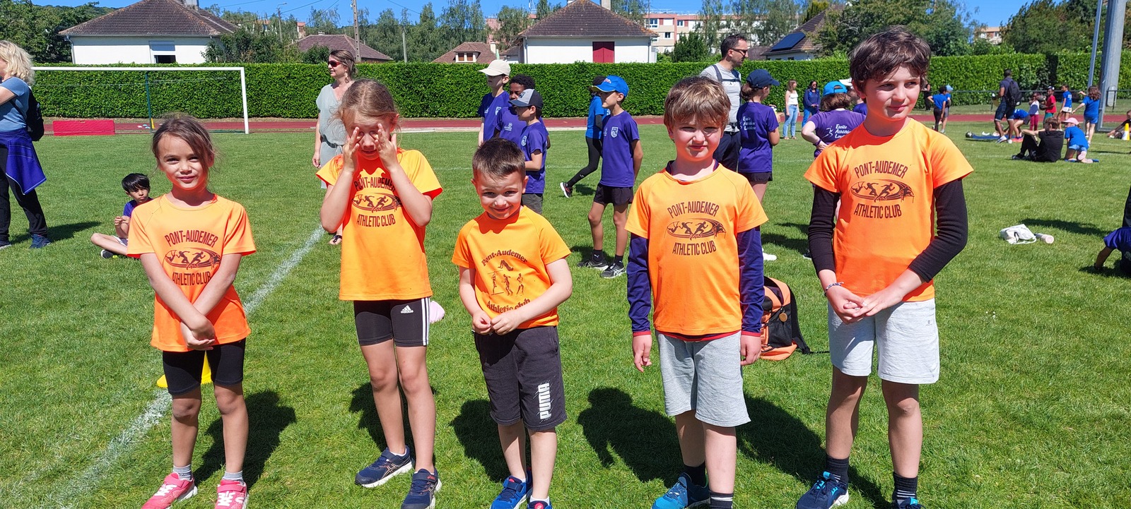KIDs athlé et triathlon poussins à Gaillon