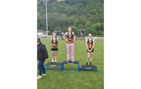 resultats championnats départementaux benjamins et minimes à Vernon  14 mai